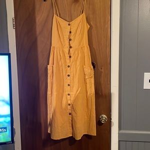 SHEIN YELLOW SUN DRESS